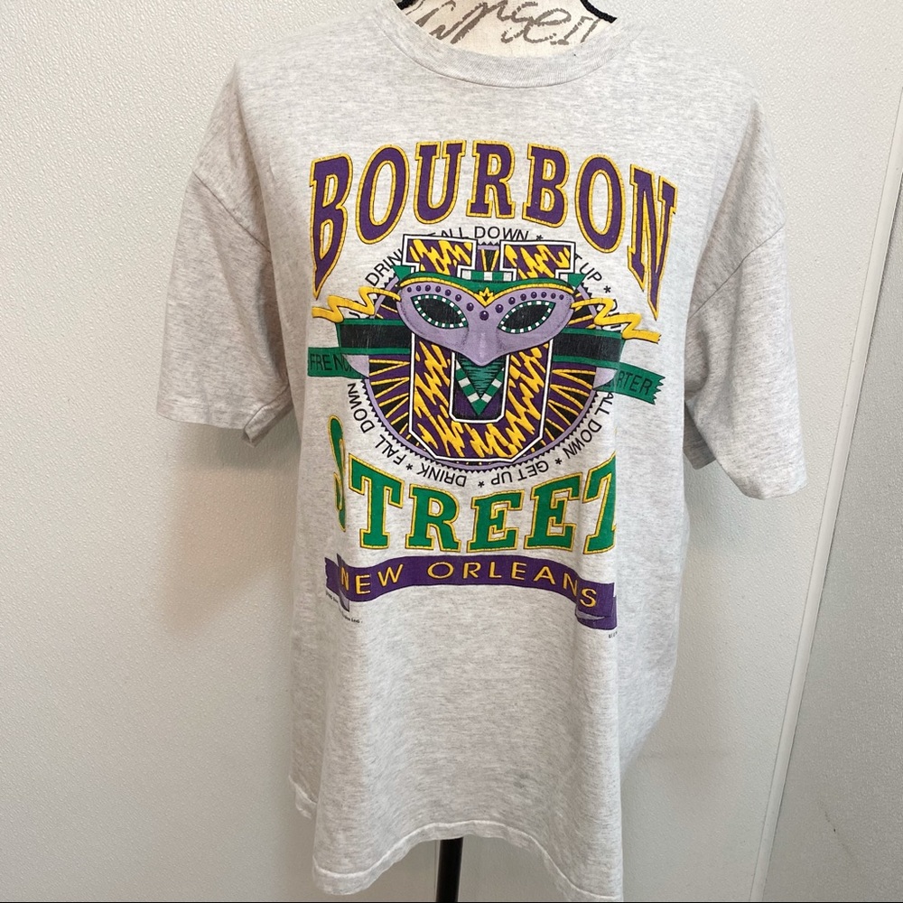 1990 New Orleans Bourbon Street Tshirt